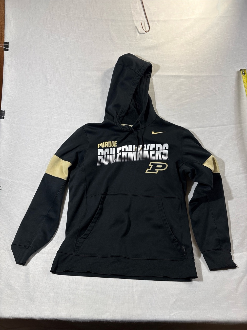 Nike Black & Gold Purdue Boilermakers Pullover Hoodie